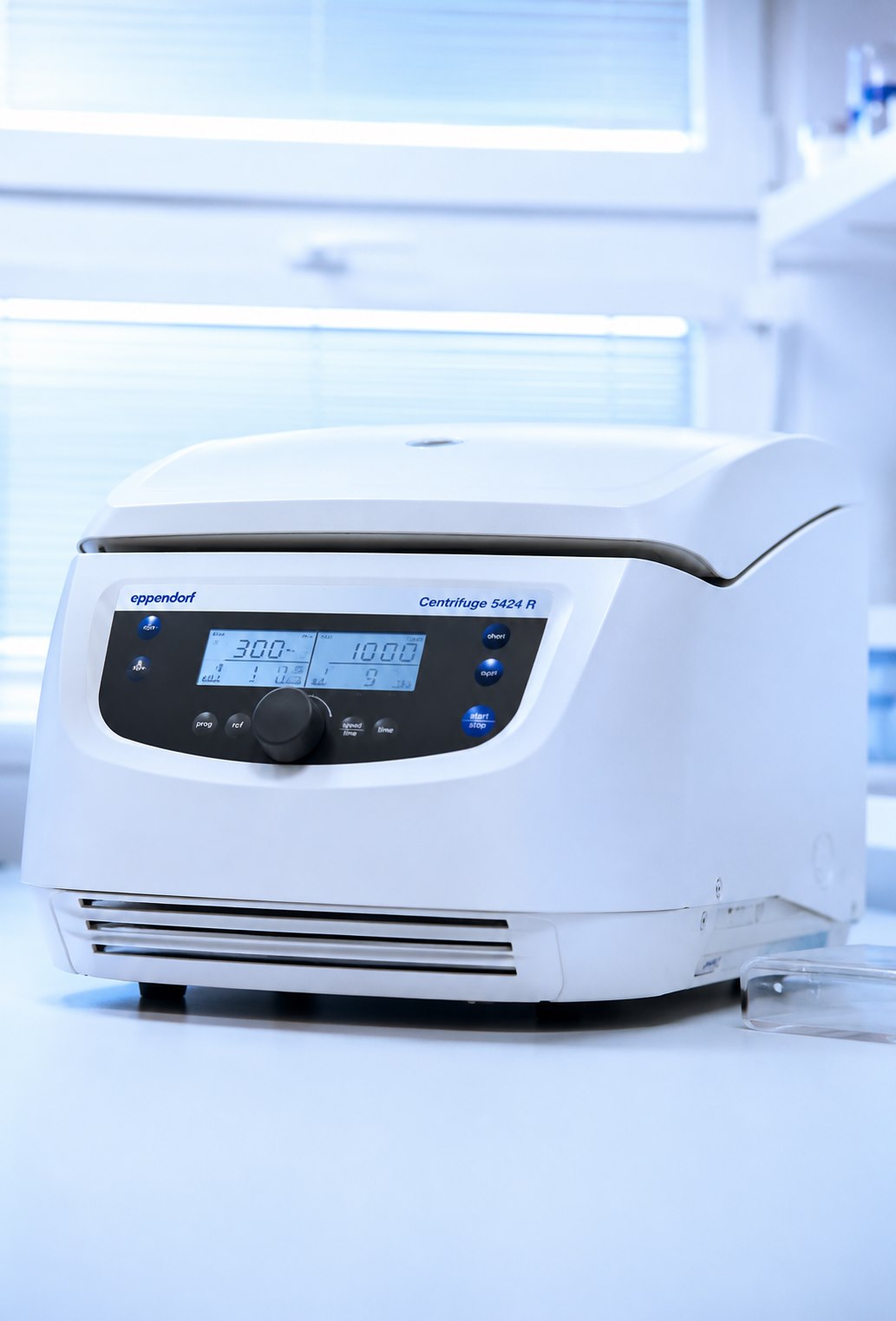 Detail of analytical laboratory equipment